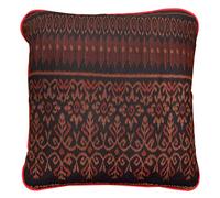 Bassetti Granfoulard Roccaraso R1 9324050 - Funda de cojín (100% algodón, con Cremallera, 40 x 40 cm), Color Rojo