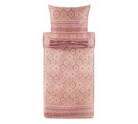Bassetti Hanbury 9329906 - Juego de Cama y Funda de Almohada (135 x 200 cm y 1 Funda de Almohada de 80 x 80 cm), Color Rosa pálido