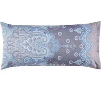Bassetti ISOLABELLA - Funda de cojín (algodón, satén, tamaño 40 x 80 cm), Color Azul