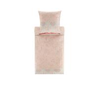 BASSETTI Juego de cama de satén INDIAN ROSES 70x90cm/140x200cm Beige beige