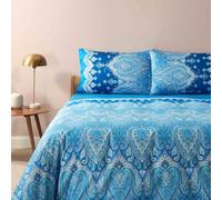 Bassetti Juego de funda nórdica de matrimonio Granfoulard de satén de algodón (foto 02 Brenta B1)