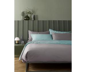 Bassetti Juego de Funda nórdica para Cama de Matrimonio, Pop Color Double, 100% algodón, Humo, 250 x 200 cm