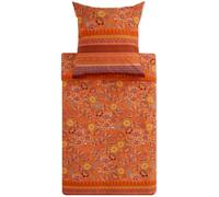Bassetti Juego de ropa de cama de satén Varigotti (naranja O1, 40 x 80)