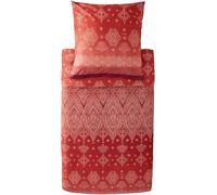 Bassetti Kerala 9333269 - Juego de Cama y Funda de Almohada (135 x 200 cm y 1 Funda de Almohada de 80 x 80 cm), Color Burdeos