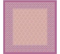 Bassetti LAGLIO Jacquard - Colcha de algodón, 260 x 260 cm, Color Naranja