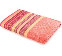 Bassetti Maser 9328479 - Colcha (100% algodón, 220 x 255 cm), Color Rojo Geranio