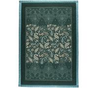 Bassetti Monnalisa 9333457 - Plaid de algodón 100% en Color Verde V1, tamaño: 240 x 250 cm