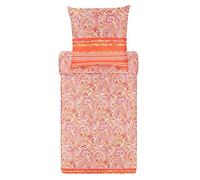 Bassetti NOTO 9321905 - Funda de cojín para Ropa de Cama de 100% algodón, Color Rojo R1, 40 x 80 cm