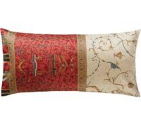 Bassetti OPLONTIS 9226994 - Funda de cojín con Funda de Almohada (100% algodón, satén, en Color Rojo v.8, 40 x 80 cm)