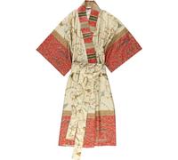 Bassetti Oplontis Kimono, Algodón, Rojo, S-M