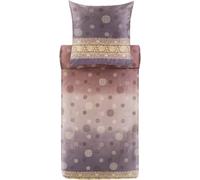 Bassetti PALLAVICINO 9329900 - Juego de Cama y Funda de Almohada (100% satén de algodón, 135 x 200 cm y 1 Funda de Almohada de 80 x 80 cm), Color Gris