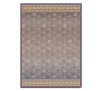 Bassetti Plaid 270x250 Pallavicino G1 - marrón glacé en algodón tacto meloc