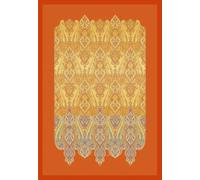 Bassetti RAGUSA 9322026 - Foulard de algodón 100% en Color Dorado Y1, Dimensiones: 180 x 270 cm