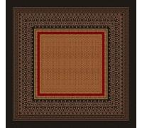 Bassetti Roccaraso R1 9324154 - Mantel (100% algodón, 170 x 170 cm), Color Rojo