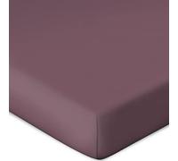 Bassetti Sábana Bajera Ajustable para cubrecolchón Liso Color Amaretto L1/4, tamaño 90 x 190, 100 x 220 cm