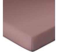 Bassetti Sábana Bajera Ajustable para cubrecolchón Liso Color Fango M6/57, tamaño 90 x 190, 100 x 220 cm