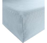 Bassetti sábana paños Jersey de elastano 215, 95% algodón, 5% elastano, azul turquesa, 180x200 cm - 200x220 cm