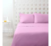 Bassetti, Sábanas Pop Color, Hortensia, Made in Italy, 160 x 280 cm, 100% algodón