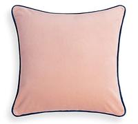 Bassetti Uni 9324588 - Funda de cojín (Terciopelo, 90% algodón, 10% poliéster, Color Cipria P1, Medidas: 45 x 45 cm)