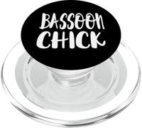 Bassoon Chick - Marching Band Orquesta Música Músico Jazz PopSockets PopGrip para MagSafe