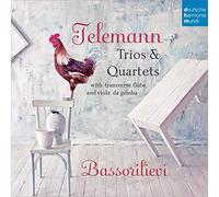 Bassorilievi - Telemann: Trios & Quartets With Transverse Flute And Viola Da Gamba