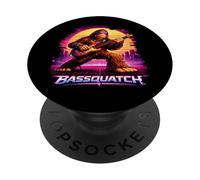 Bassquatch Bajo Bigfoot PopSockets PopGrip Adhesivo