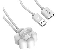 Bassulouda Sensor de movimiento inteligente dispensador de fuente de agua de perro inteligente infrarrojo USB universal accesorios detector