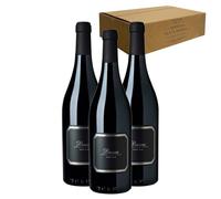 Bassus Pinot Noir - Ideal para Maridar con Carne y Comida Mediterránea - Pack 3 Botellas 75cl