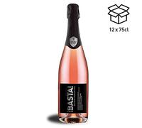 Basta! Brut Rose Sparkling Wine - 75 cl (x 12 bottles)