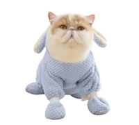 Basta de baño para perros, túnica para perros - Toalla de cachorro absorbente de secado rápido con diseño de cremallera de correa de pie,Ropa de gato y accesorios para mascotas pequeñas, cumpleaños, a