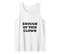 Basta de Este Payaso Camiseta sin Mangas