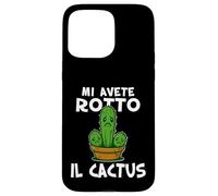 Basta mi avete rotto il cactus, Non ne posso più Irriverente Carcasa para iPhone 15 Pro Max