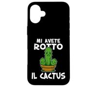 Basta mi avete rotto il cactus, Non ne posso più Irriverente Carcasa para iPhone 16 Plus