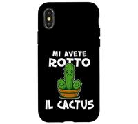 Basta mi avete rotto il cactus, Non ne posso più Irriverente Carcasa para iPhone X/XS