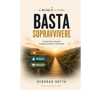 Basta Sopravvivere: 21 giorni per ritrovare energia, presenza e benessere nella tua vita