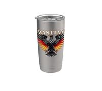 Bastian Nachname Familienname Surname Family Last Name Vaso térmico de acero inoxidable de doble pared