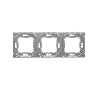 Bastidor 3 Elementos, Estructura Modular, Compatible con Serie 270, Ideal para Instalaciones Eléctricas y Organizar Conexiones.