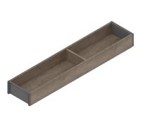 Bastidor de cajón estrecho AMBIA-LINE de BLUM, longitud nominal 500mm, A 100mm, roble Nebraska