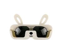 Bastidor De Gafas De Sol - Diseño Creativo En Forma De Conejo Marco Ligero Sólido, Almacenamiento Suave Del De Montaje Rápido, Soporte De Gafas Decorativas Para El Uso Diario | Aparece
