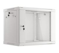 Bastidor de pared Lanberg WF01-6409-10S 9U 600x450x512mm Cristal Templado Gris IP20 60kg