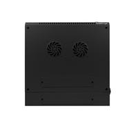 ARMARIO LANBERG MURAL DOBLE SECCION RACK 19" 9U/600X600 FLAT PACK NEGRO