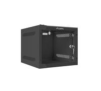 ARMARIO LANBERG MURAL RACK 10" 4U/280X310 FLAT PACK NEGRO PUERTA CRISTAL