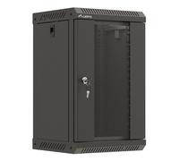 Bastidor de pared Lanberg WF11-3309-10B 9U 10" Vidrio Templado Negro IP20 30kg