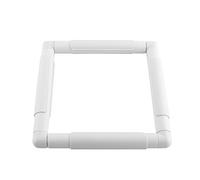 Bastidor de Plástico para Bordado, Punto de Cruz, Aro de Manualidades y Quilt (20.3*20.3cm)