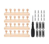 Bastidor De Tejer De Madera - Herramienta De Tejer Grueso & Kit De Telar Ajustable Para Mantas | Conjunto De TejerA Mano Portátil Para Mantas Gruesas DIY, Apto Para Principiantes, Mujeres, Hombr