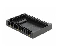 Bastidor Delock para instalación 3.5" a 2.5" SATA negro