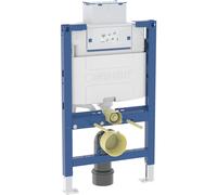 Bastidor Geberit Duofix 82 cm para inodoro suspendido con cisterna empotrada Omega 12 cm - Anclajes a pared obra / Sin accesorios
