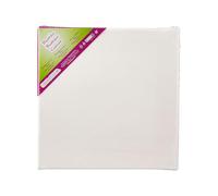 Bastidor lidercolor lienzo grapado lateral algodon 100% 30x30 cm.