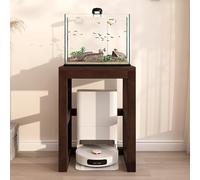 Bastidor para máquina barredora Robot Barredor de Madera Estante de Almacenamiento, Estante de Almacenamiento para doméstico, Mueble Ahorra Espacio para Salón O Dormitorio(60*35*70cm/23.6*13.7*27.5in)