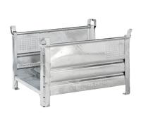 Bastidor para objetos largos, con 2 paredes longitudinales Heson, L x A 1000 x 800 mm